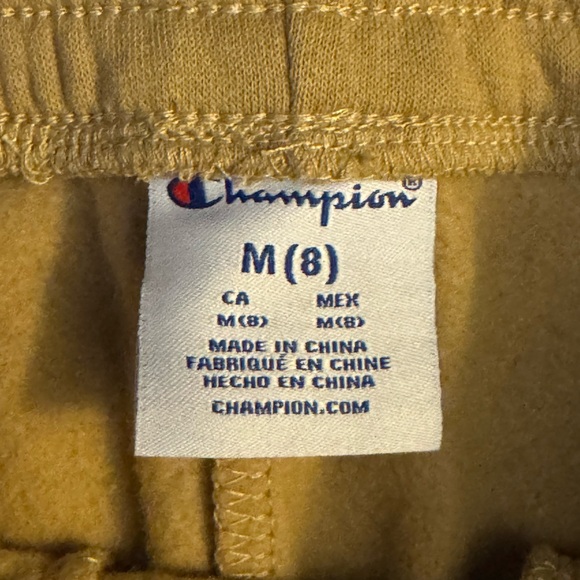 Champion Boys Jogger Sweatpants – Size 8 – Tan – New With Tags - Picture 4 of 4